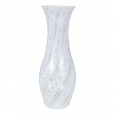 Petite lattimo Murano glass vase